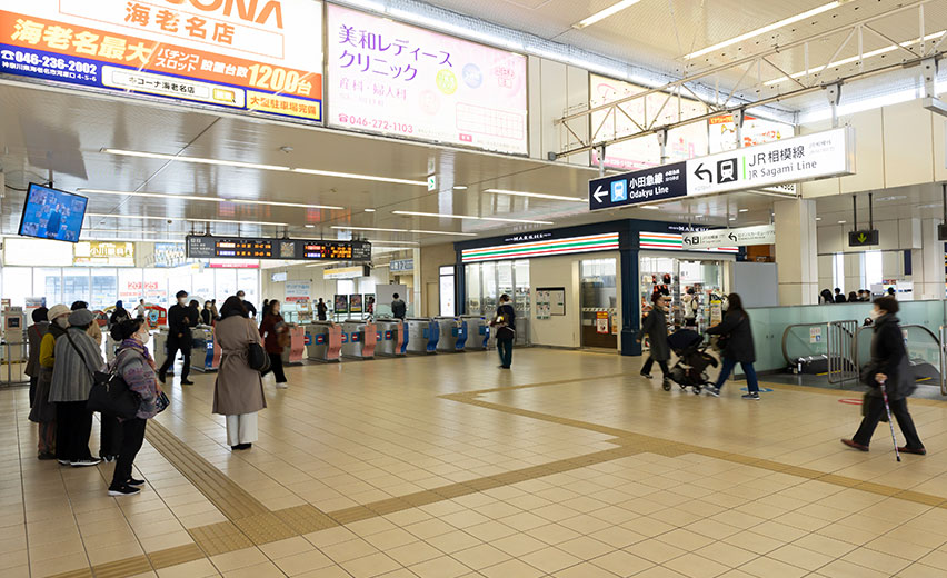 電車をご利用の場合